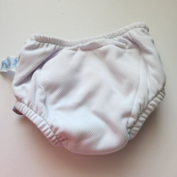 i Play Reusable Swim Diaper 18m (22-25 lbs) UPF 50+ Light Blue Songbird, Pull on - Picture 8 of 9